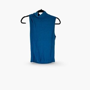 Sanctuary Blue Sleeveless Blouse